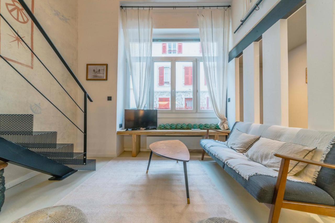 Ferienwohnung Loft - Centre Ville - Plage - Halles - 3 Ch 2 Sdb Biarritz Exterior foto