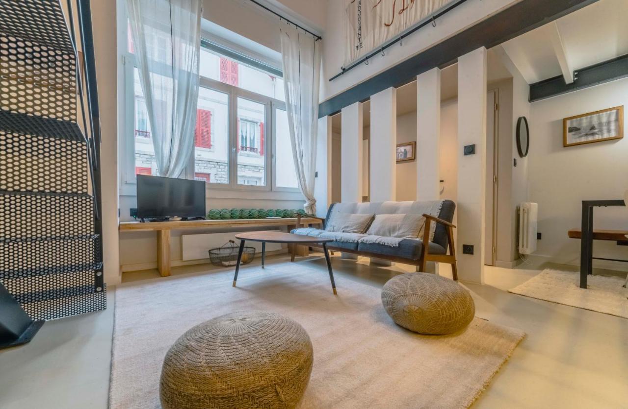 Ferienwohnung Loft - Centre Ville - Plage - Halles - 3 Ch 2 Sdb Biarritz Exterior foto